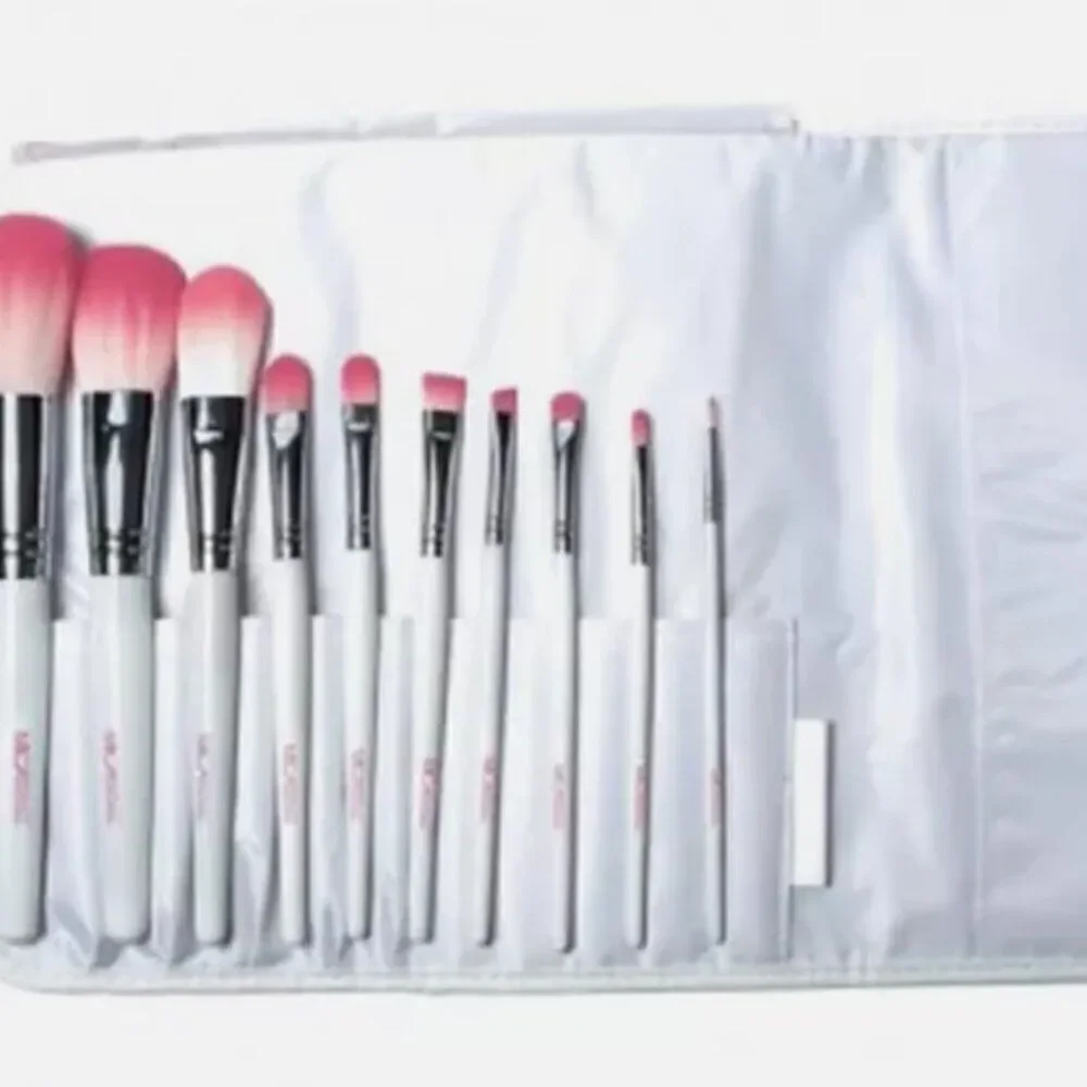 Mica Beauty Cosmetics 10 piece makeup brush set NWT and in sealed box